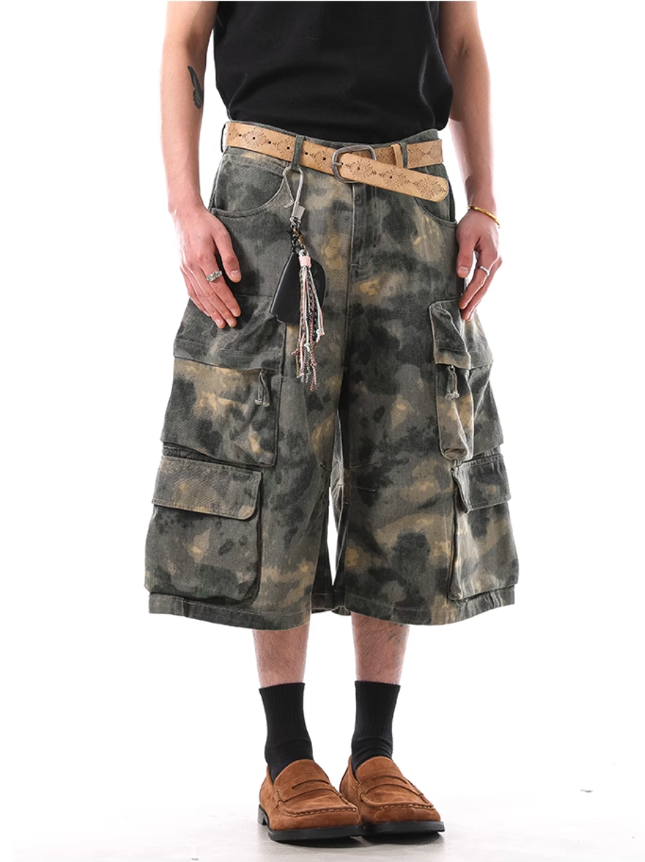 BLANKIN camouflage shorts