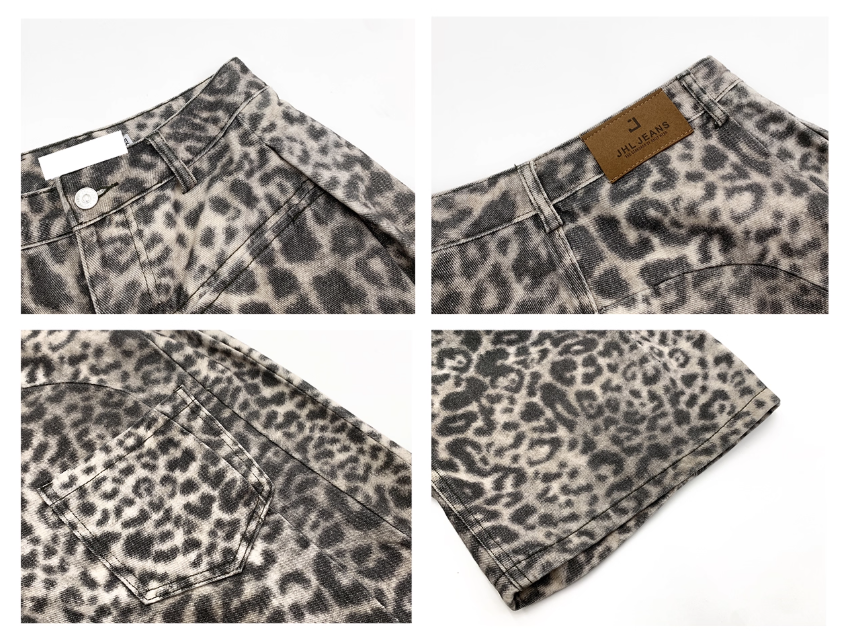 MICHINNYON leopard shorts