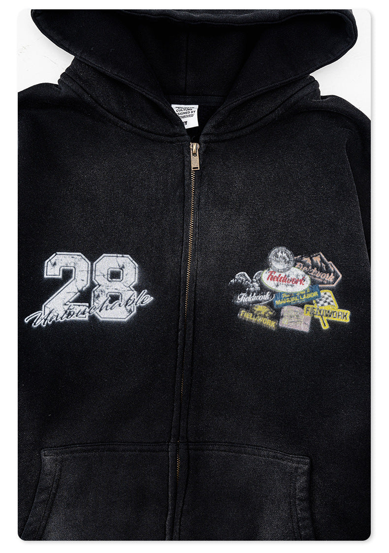 BE Zipper 28 Heavy Zipper Hoodie