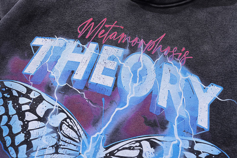 TKPA Butterfly Washed 100% Cotton Hoodie