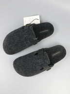 Wool Tweed Clogs