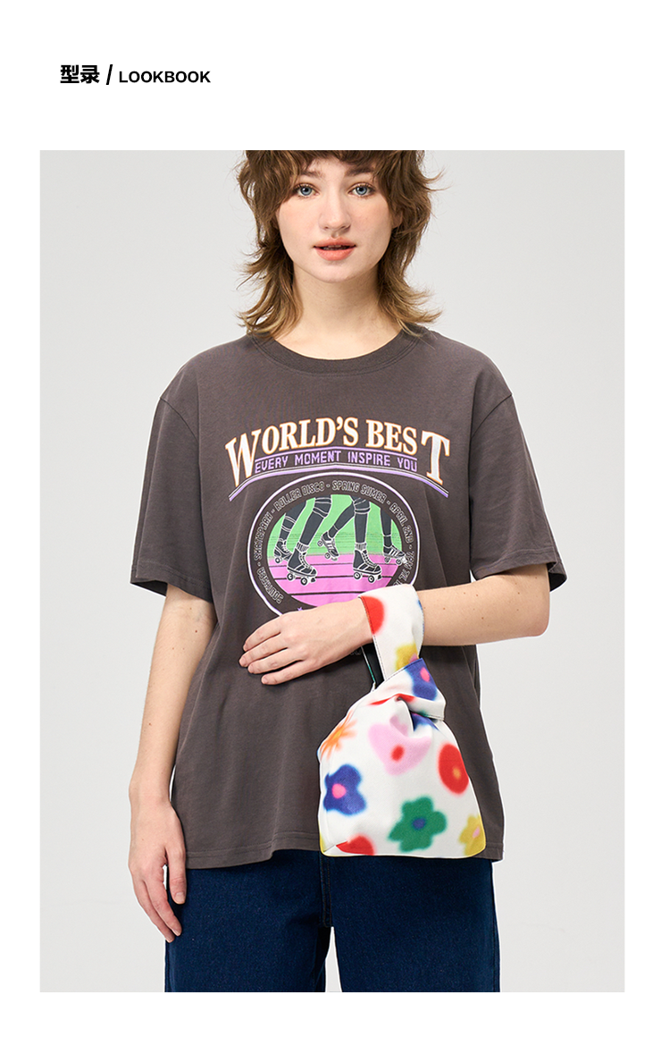 FREEIN Flower wrist bag