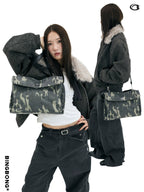 BINGBONG Vintage Canvas Underarm Bag