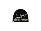 MUCUNXI "Lazy Sleep" Jacquard Wool Hat