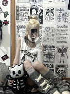 WETBODY Dark Punk Loose Sleeveless Vest