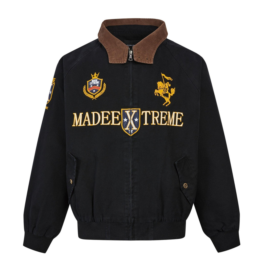 MADEEXTREME Twill Cotton Vintage Embroidered Jacket