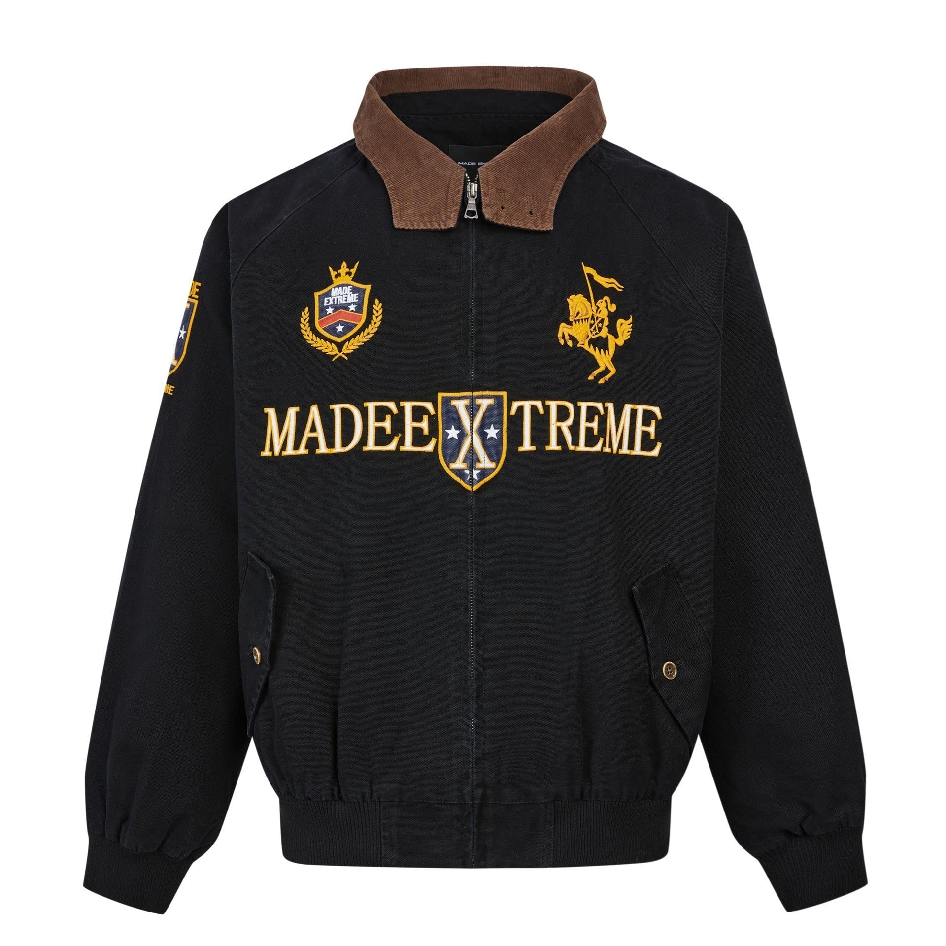 MADEEXTREME Twill Cotton Vintage Embroidered Jacket