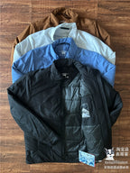 Stand Collar Water-Repellent Cotton Jacket