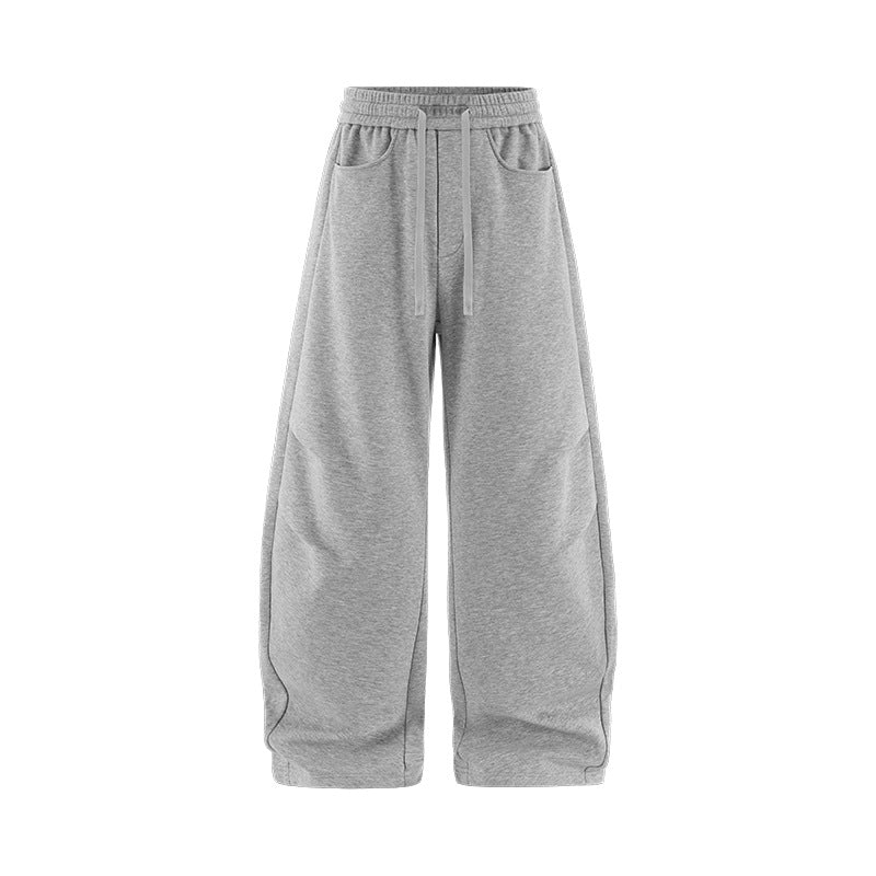 Inflation Double Pleated Scimitar Fleece Slacks
