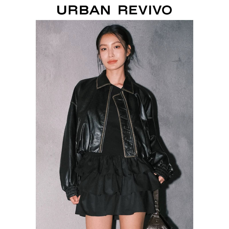 Urban Revivo Amber Streamer Cotton Jacket