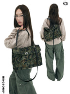 BINGBONG Vintage Canvas Underarm Bag