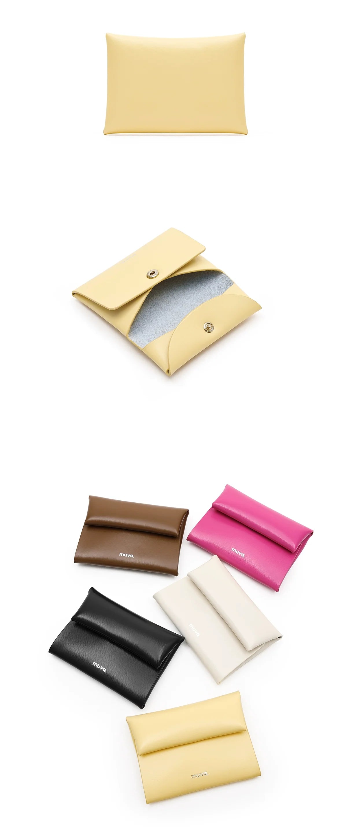 MUVA Leather Cute Card Bag