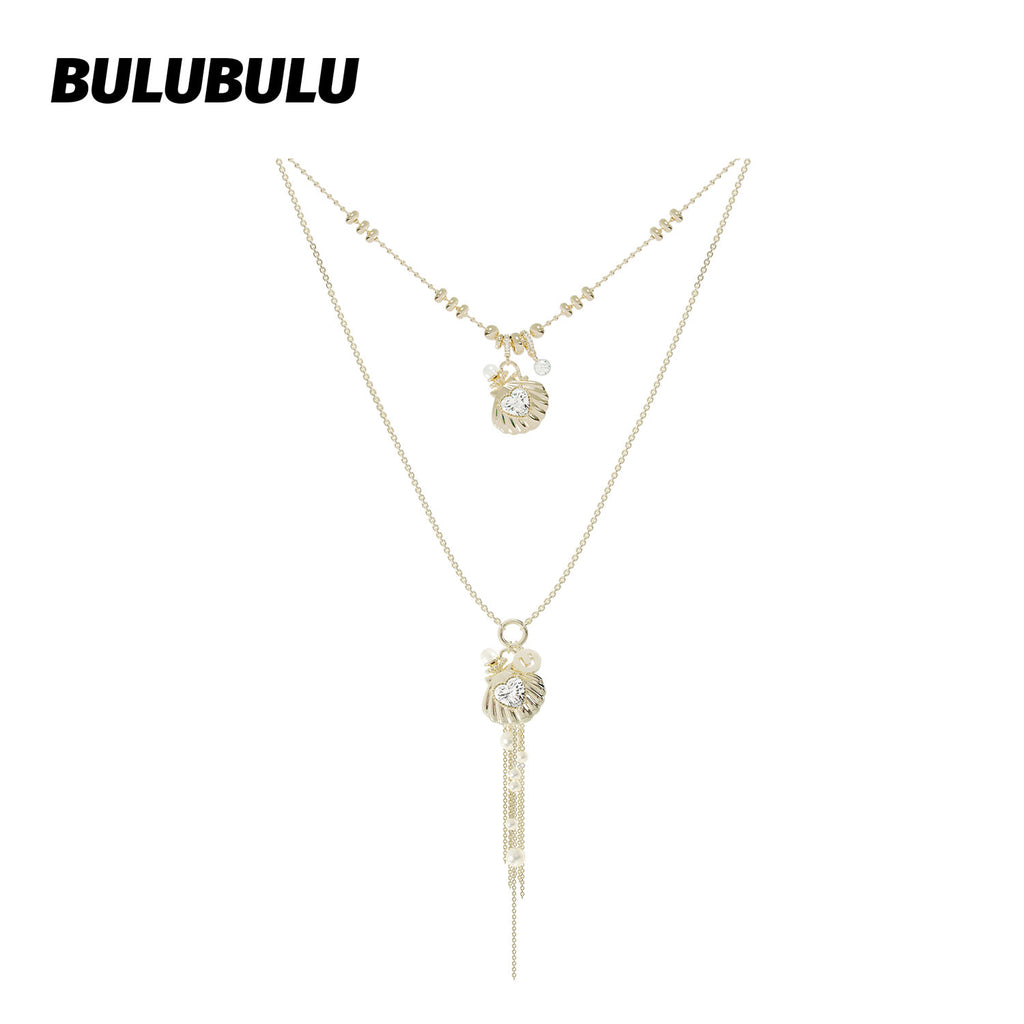 BULUBULU Shihai Love Shell Pearl Necklace