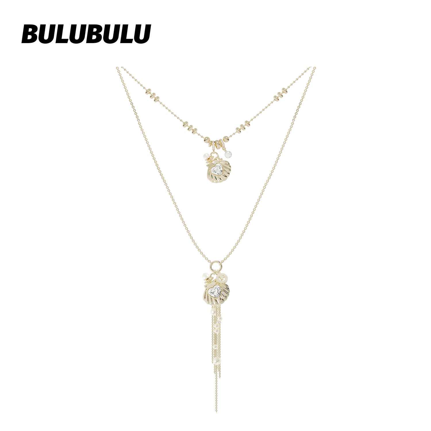 BULUBULU Shihai Love Shell Pearl Necklace