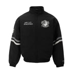 STK SmallTownKid Racing Badge Spliced Cotton Jacket