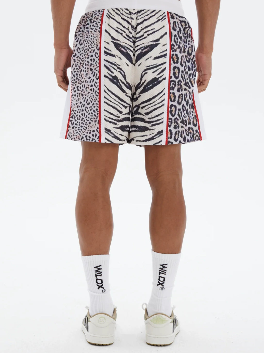 WildX Double Mesh Leopard Quad Shorts