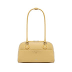 Neeley Large Leather Pillow Boston Bag