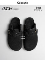 Cebostin Increases Height and Wears Lazy People with One Foot on Muller Shoes