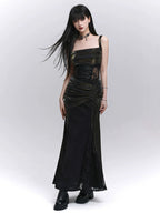 LADYGHOST Sexy and Cool Suspender Dress