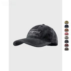 SONDER SHOP Washed Old Letter Baseball Cap