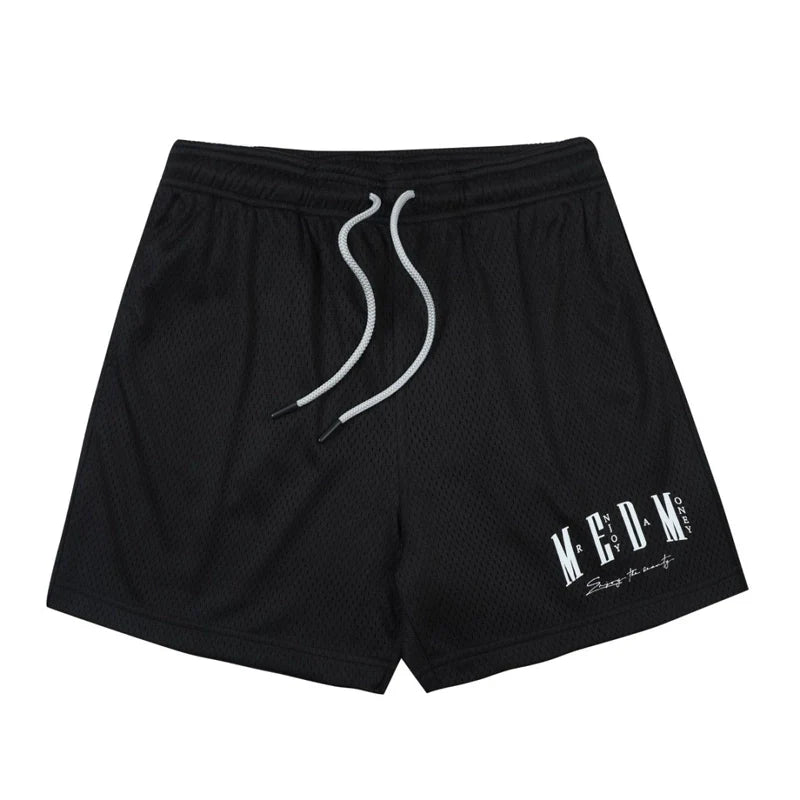 MEDM American Hip Hop Loose Wide Leg Shorts