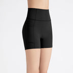 Athena Lulu High Waist Hips Abdomen Nude Fitness Shorts