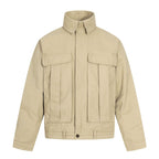 11KN Vintage Big Pocket Loose Lapel Jacket