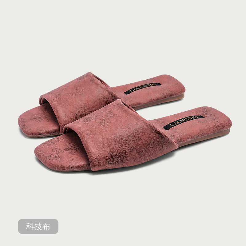 Skin-Feel Light Luxury Couple Slippers