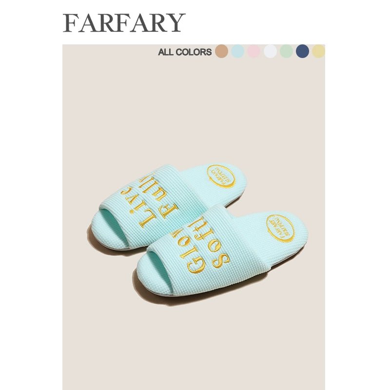 Farfary Cute Thick-Sole Silent Slippers