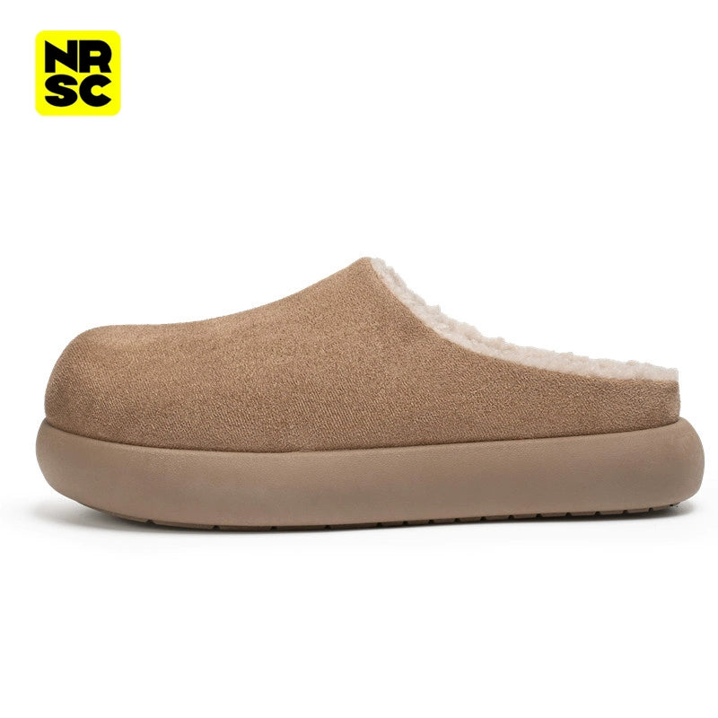 Newrockstarchoppa Thick-Sole Baotou Cotton Slippers