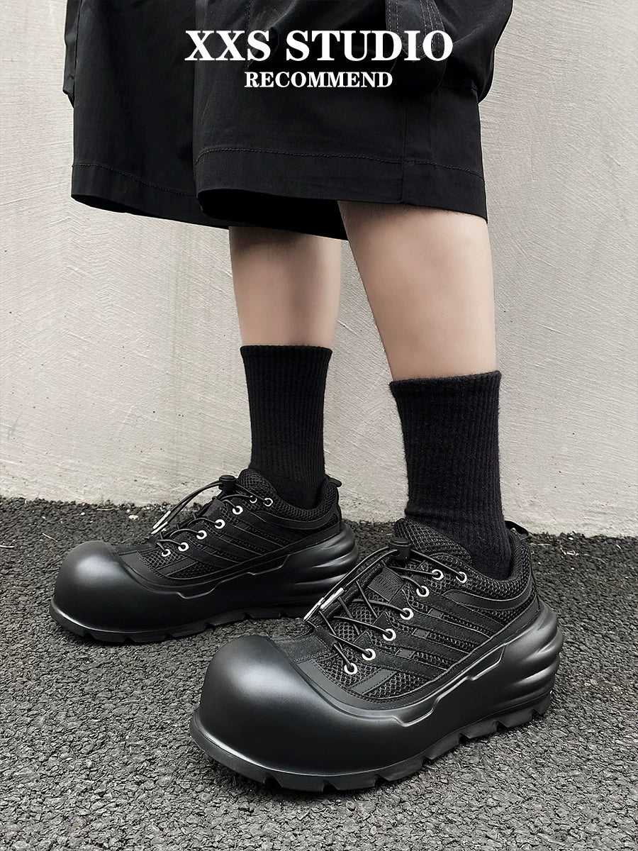 MUYIN 8CM Mesh Platform Dad Sneakers