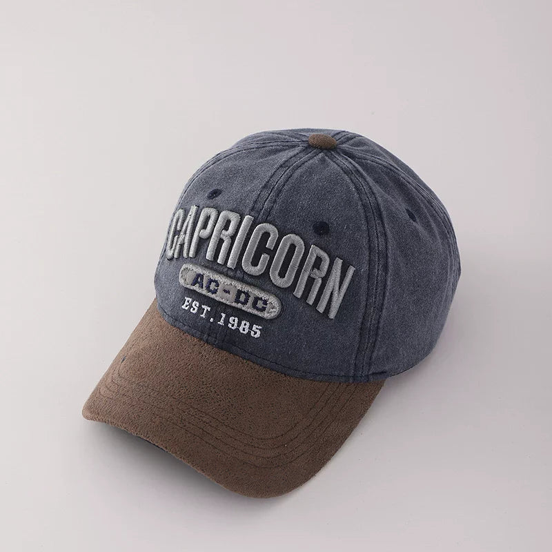 YORSOY Retro Casual Denim Baseball Cap