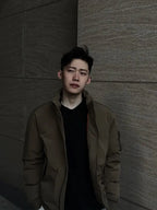 sostine Military Water Repellent White Duck Down Jacket