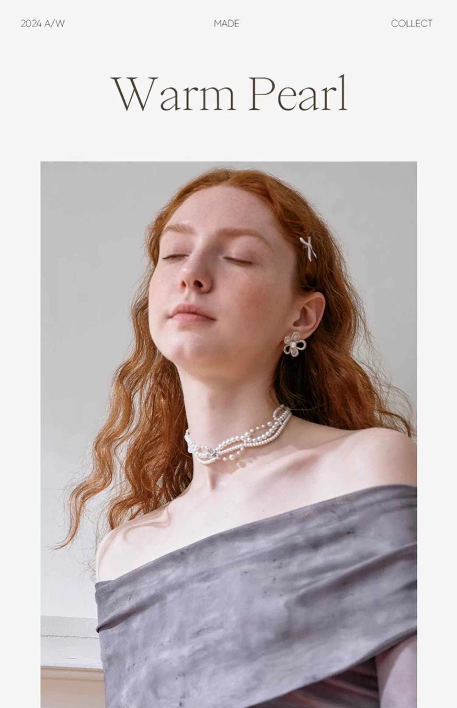 ZEGL Pearl Light Luxury Niche Necklace