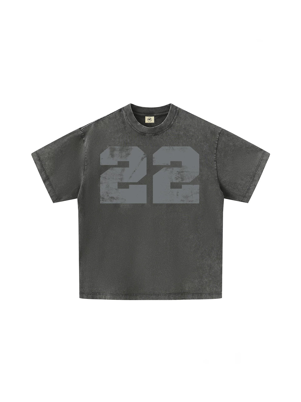 RAINMAKE CREW RACER Washed Distressed Short Sleeve