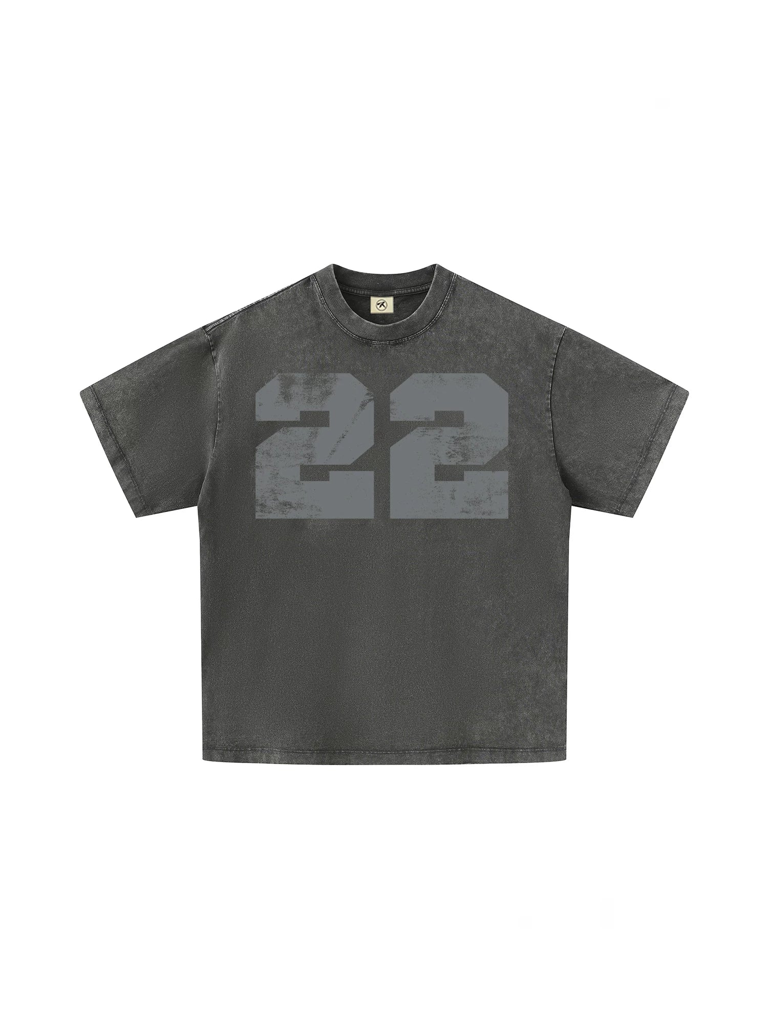 RAINMAKE CREW RACER Washed Distressed Short Sleeve