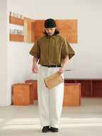 NOEARS Vintage Elastic Waist Loose Wide Leg Jeans