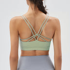 Athena Lulu Naked Yoga Vest Beautiful Back Sexy Suspender