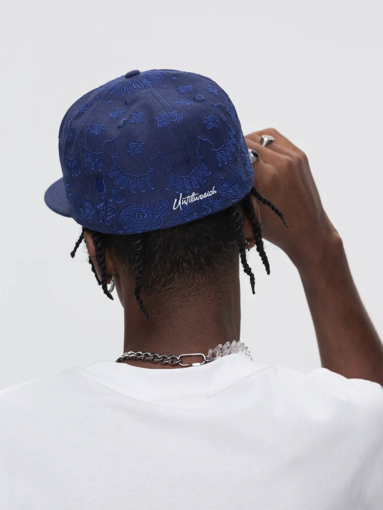 UNTILWERICH Embroidered Trendy Sunshade Hat