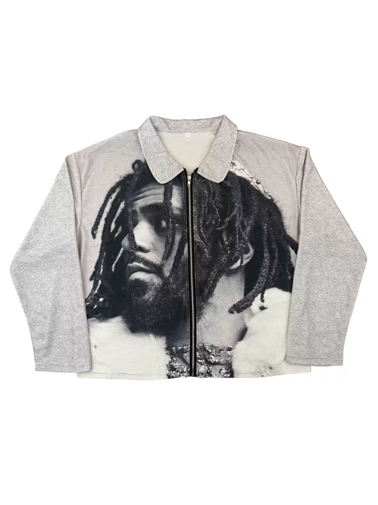 Rulee Black Fear J. Cole Direct Injection Zipper Jacket