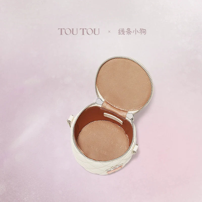 TOUTOU Line Puppy Cute Chain Messenger Bag