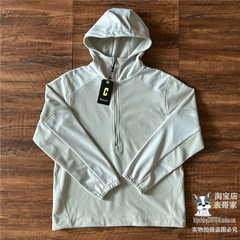 Japanese Half-Zip Hooded Sweatshirt