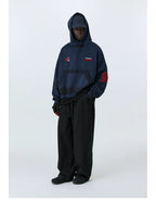 ATRY Dirty Dyed Damage Blockbuster Short Embroidered Sweater