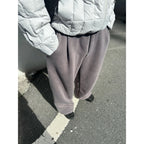 Anniehall Thickened Granular Fleece Air Fluffy Sweatpants