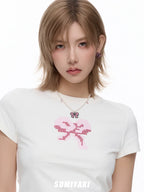 SUMIYAKI Bow Y2K Millennium Spice Girls Style Earrings