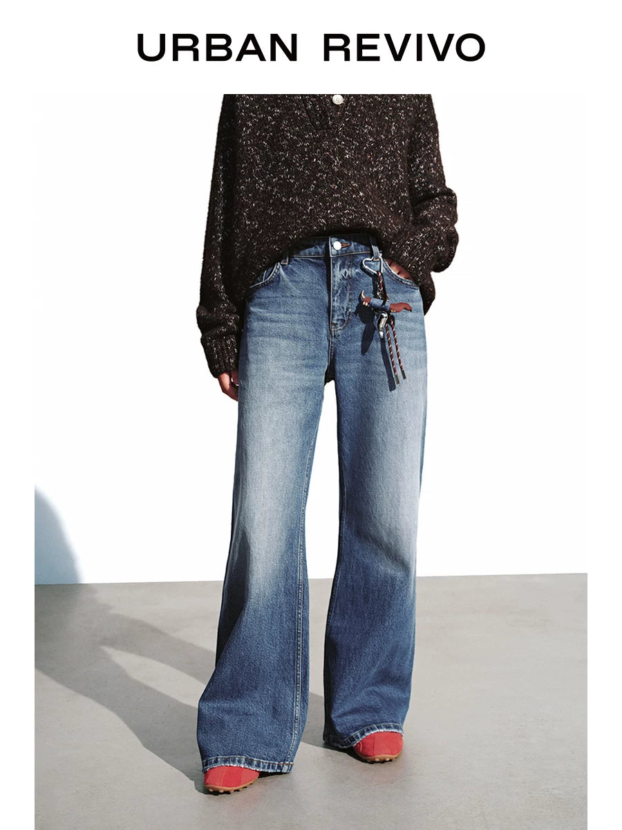 Urban Revivo Retro Fun Hanging Jeans