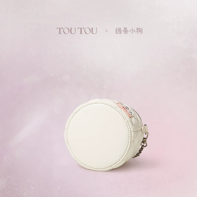 TOUTOU Line Puppy Cute Chain Messenger Bag