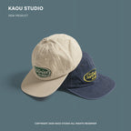 Kac Hip-hop Embroidered Flat Brim Baseball Cap