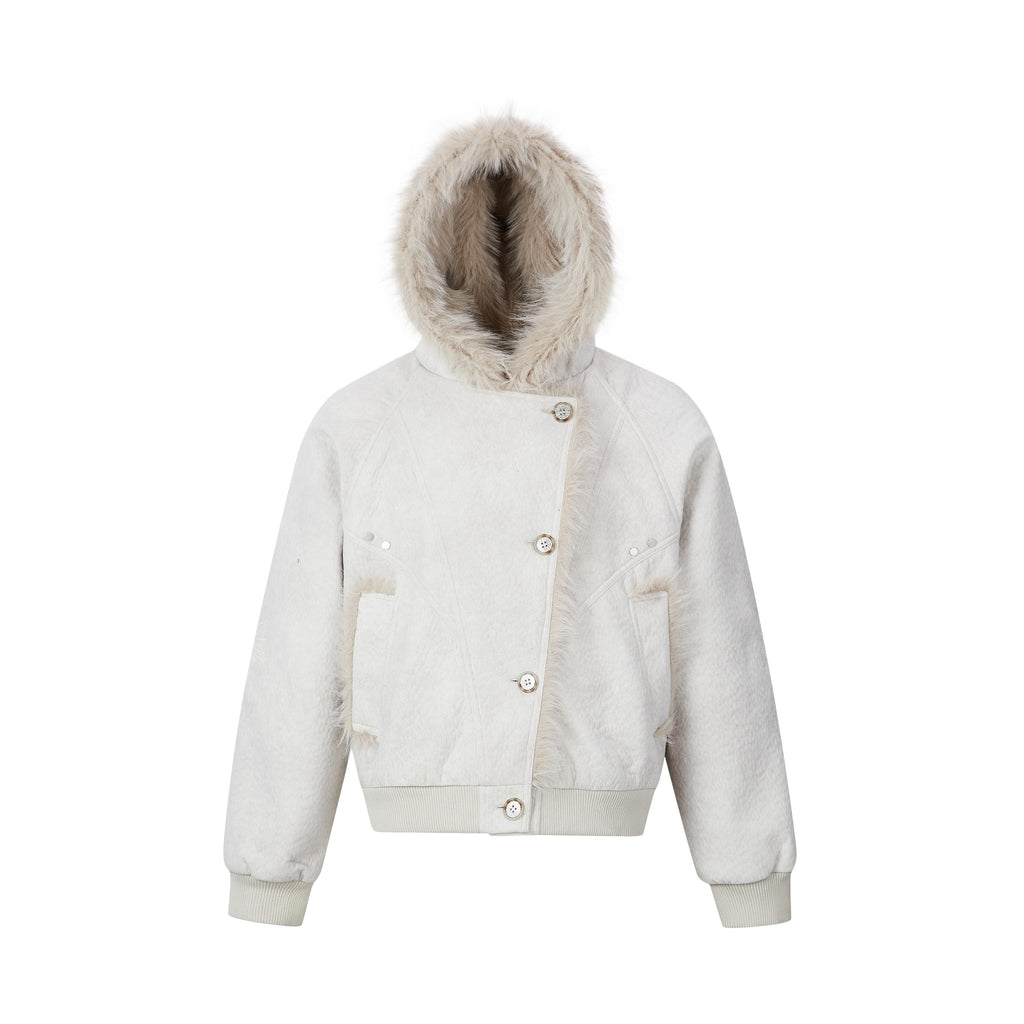 MaxDstr Cleanfit Mountain Carving Cotton Coat