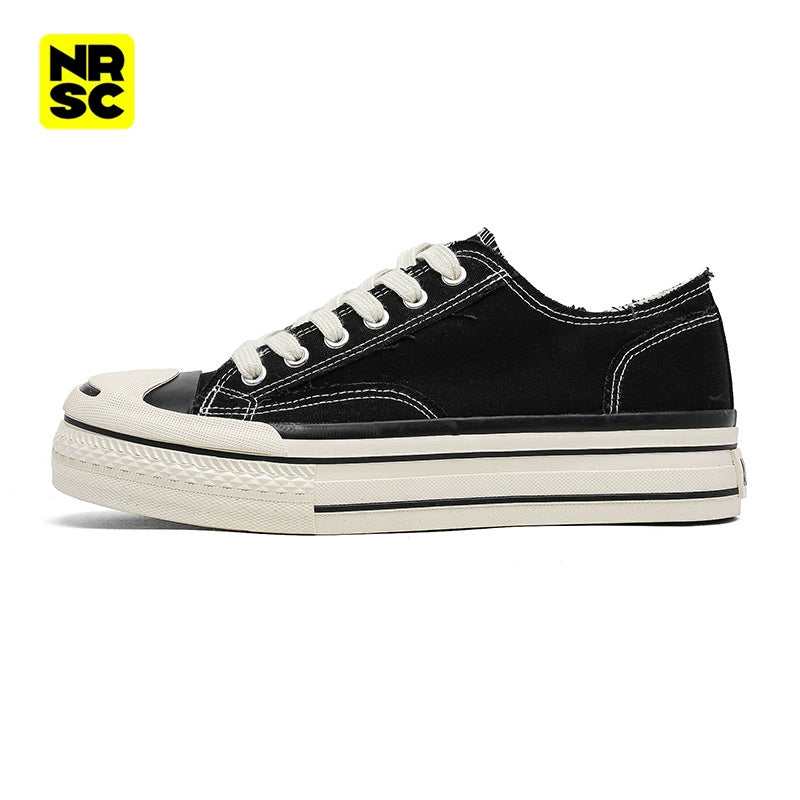 Newrockstarchoppa Classic Low-Top Canvas Skate Sneakers